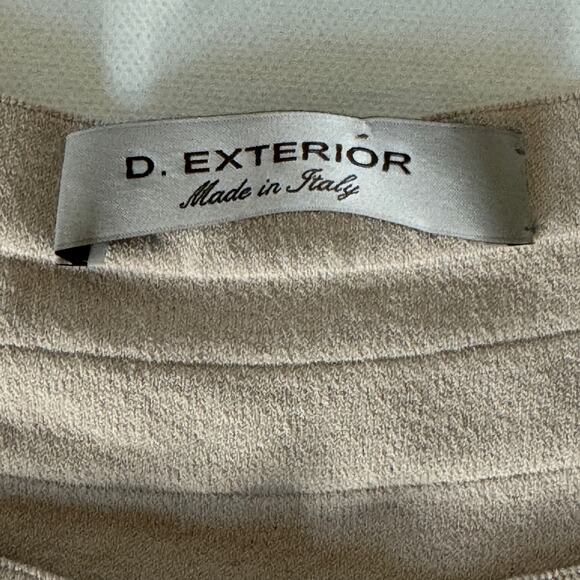 D. Exterior  Beige Mini Dress Size Medium - Picture 10 of 10